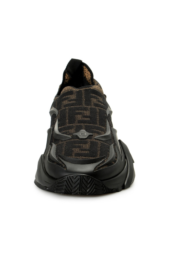 Fendi Men's "FLOW" 7E1504 AN89 F0R7R FF PRint Slip On Fashion Sneakers Shoes: Picture 5