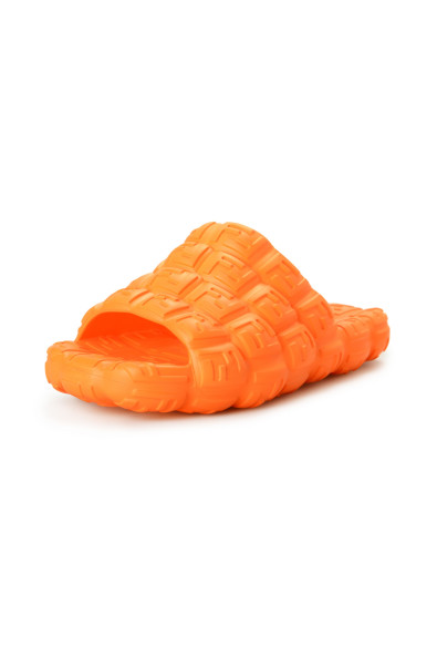 Fendi Men's "7X1573 AMFG F1E3D" EVA FF Logo Print Rubber Flip Flop Sandals Shoes