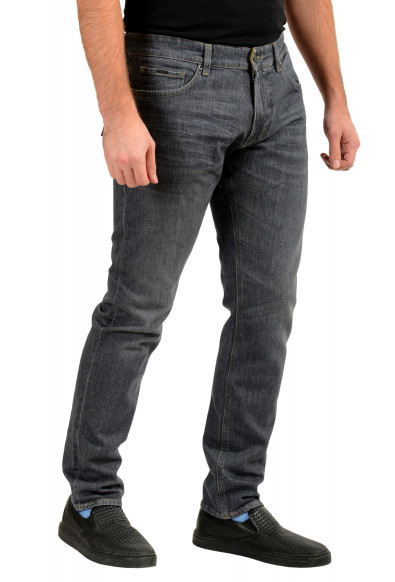 Hugo Boss Men's "Delaware3-1+" Gray Straight Leg Jeans : Picture 2