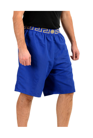 Versace Men's Royal Blue Swimwear Swim Board Shorts: Picture 2