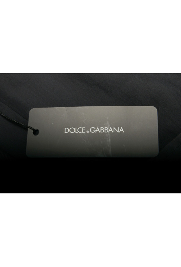 Dolce & Gabbana Men's Black 100% Silk Button Down Vest: Picture 5