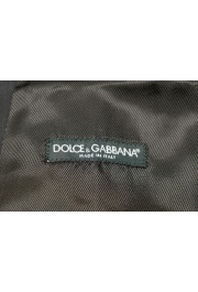 Dolce & Gabbana Men's Black 100% Silk Button Down Vest: Picture 6