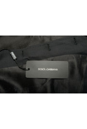 Dolce & Gabbana Men's Plaid Wool Silk Button Down Vest: Picture 5