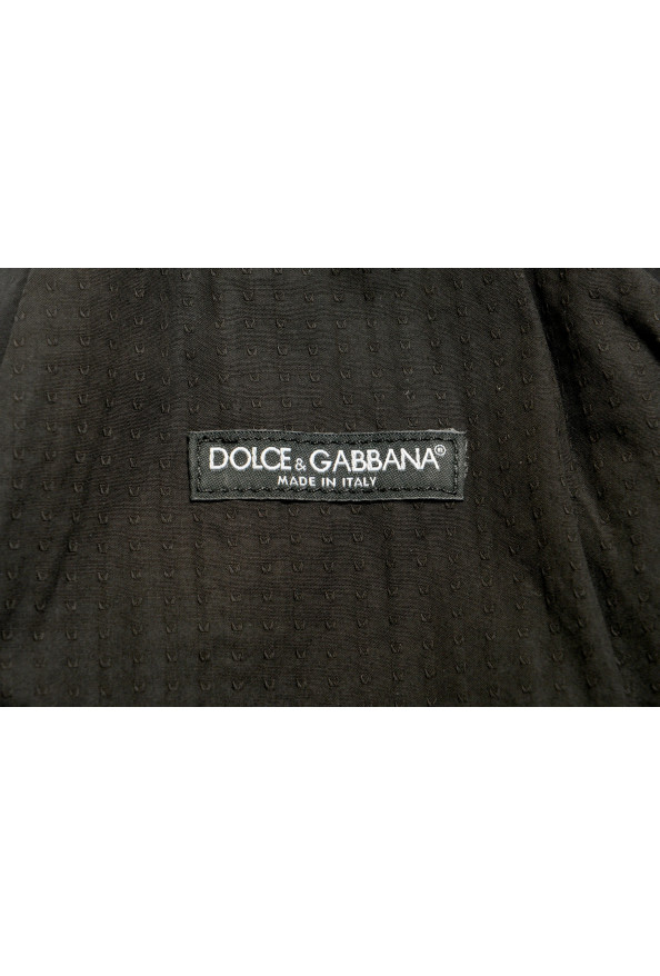 Dolce & Gabbana Men's Black Button Down Vest: Picture 5