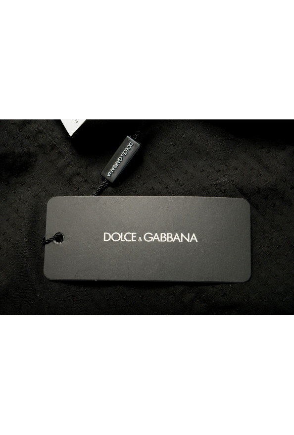 Dolce & Gabbana Men's Black Button Down Vest: Picture 6
