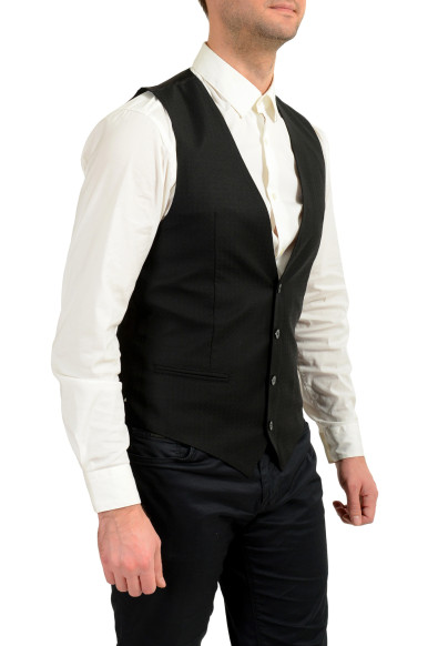 Dolce & Gabbana Men's Geometric Print 100%Wool Button Down Vest: Picture 2