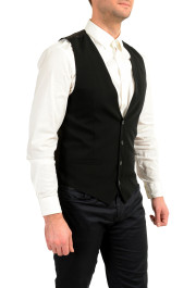 Dolce & Gabbana Men's Black 100% Wool Button Down Vest : Picture 2
