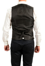 Dolce & Gabbana Men's Black 100% Wool Button Down Vest : Picture 3