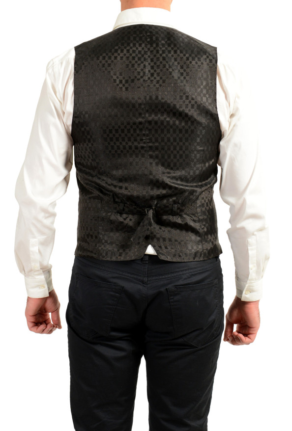 Dolce & Gabbana Men's Black 100% Wool Button Down Vest : Picture 3
