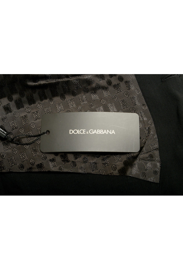 Dolce & Gabbana Men's Black 100% Wool Button Down Vest : Picture 5