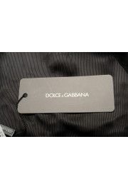 Dolce & Gabbana Men's Black Wool Silk Button Down Vest: Picture 5
