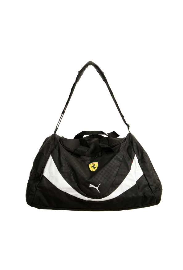 Scuderia Ferrari X Puma Unisex Logo Print Large Travel Gym Duffle Bag