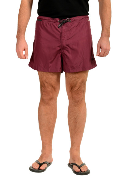 Philipp Plein Men's "You Do" Purple Swimwear Swim Board Shorts
