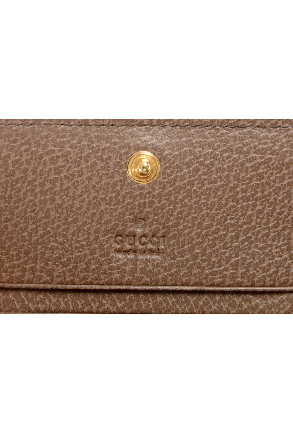 Gucci Women's Ophidia GG Leather Trimmed Card Case Wallet: Picture 4