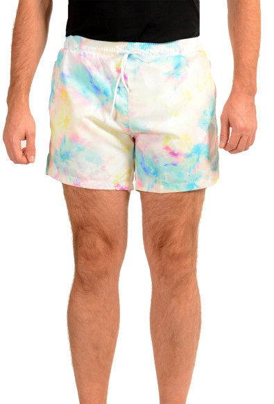 Hugo Boss Men's "Firefish" Multi-Color Swim Board Shorts 