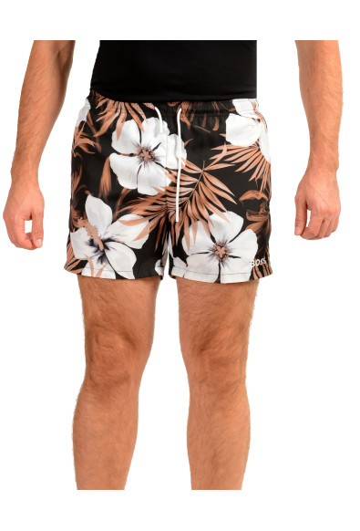 Hugo Boss Men's "Turtle" Multi-Color Swim Board Shorts 