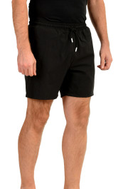 Hugo Boss X NFL "Raiders" Black Quick-Dry Swim Board Shorts: Picture 3