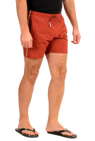Hugo Boss Men's "Iconic" Brick Red Swim Board Shorts : Picture 2
