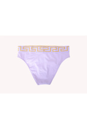 Versace Women's Lilac La Greeca Swim Brief Bikini: Picture 2