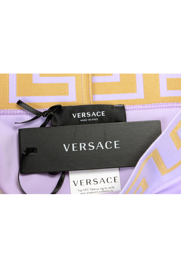 Versace Women's Lilac La Greeca Swim Brief Bikini: Picture 4