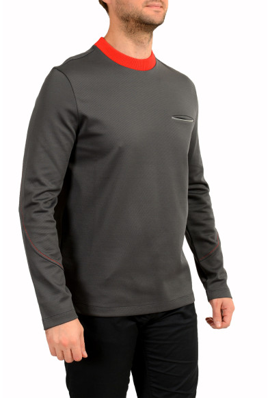 Scuderia Ferrari Men's "Cotton" Striped Crewneck Sweater Sweatshirt: Picture 2