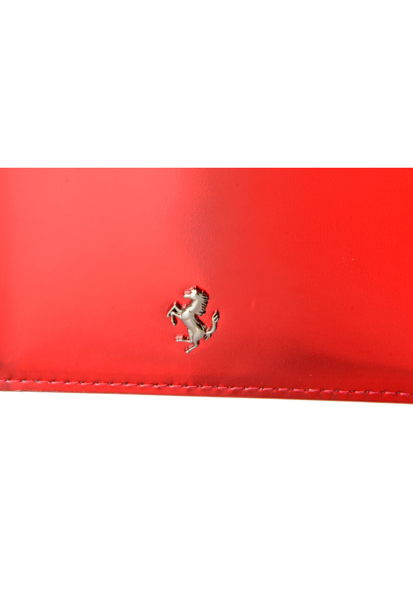 Scuderia Ferrari "Hypersonic Horizontal" Red Patent Leather Logo Bifold Wallet: Picture 4
