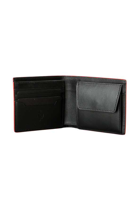 Scuderia Ferrari "Hypersonic Horizontal" Red Patent Leather Logo Bifold Wallet: Picture 6