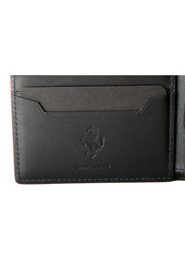 Scuderia Ferrari "Hypersonic Horizontal" Red Patent Leather Logo Bifold Wallet: Picture 2
