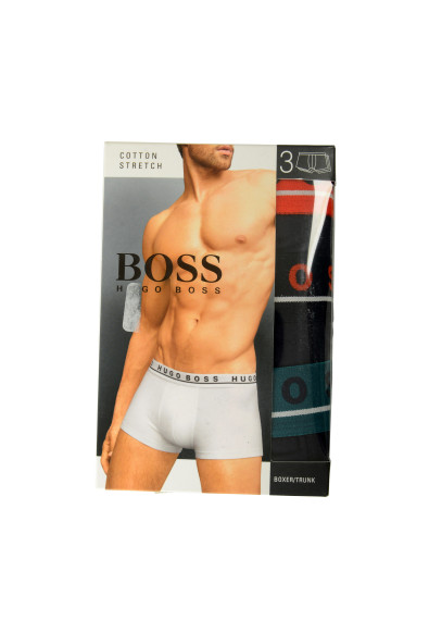 Hugo Boss Men's Trunk 3P CO/EL 3 Pack Stretch Boxer/Trunk Underwear