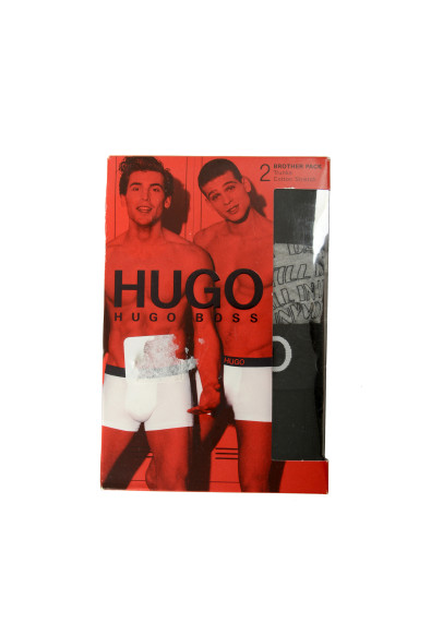 Hugo Boss Men's "TRUNK Brother PACK" 2Pack Stretch Trunks Underwear 