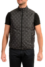 Scuderia Ferrari Men's Reversible Insulated Logo Print Allover Vest