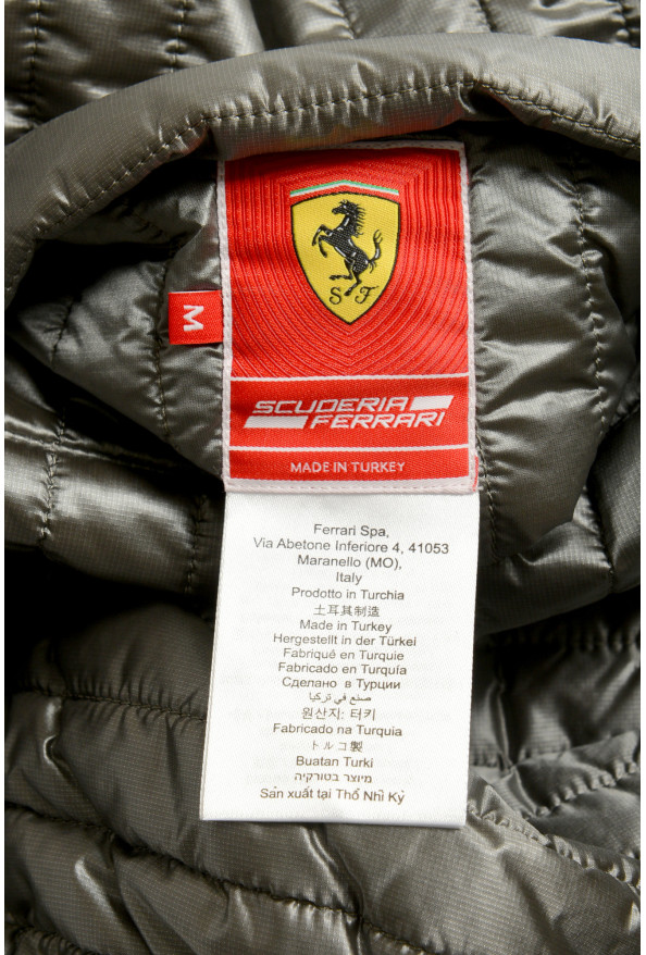 Scuderia Ferrari Men's Reversible Insulated Logo Print Allover Vest: Picture 10