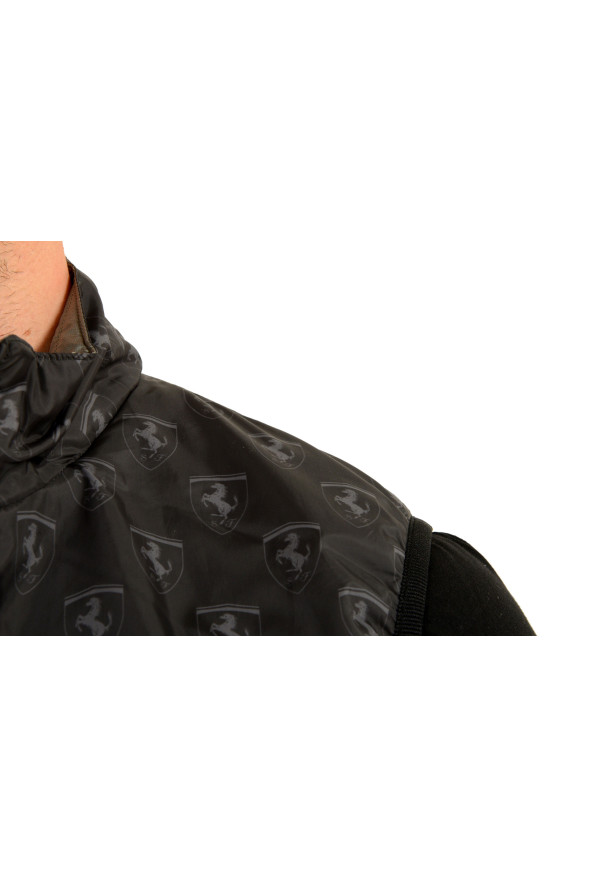 Scuderia Ferrari Men's Reversible Insulated Logo Print Allover Vest: Picture 4