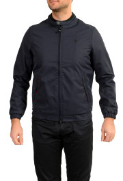 Scuderia Ferrari Men's Blue Full Zip Insulated Jacket