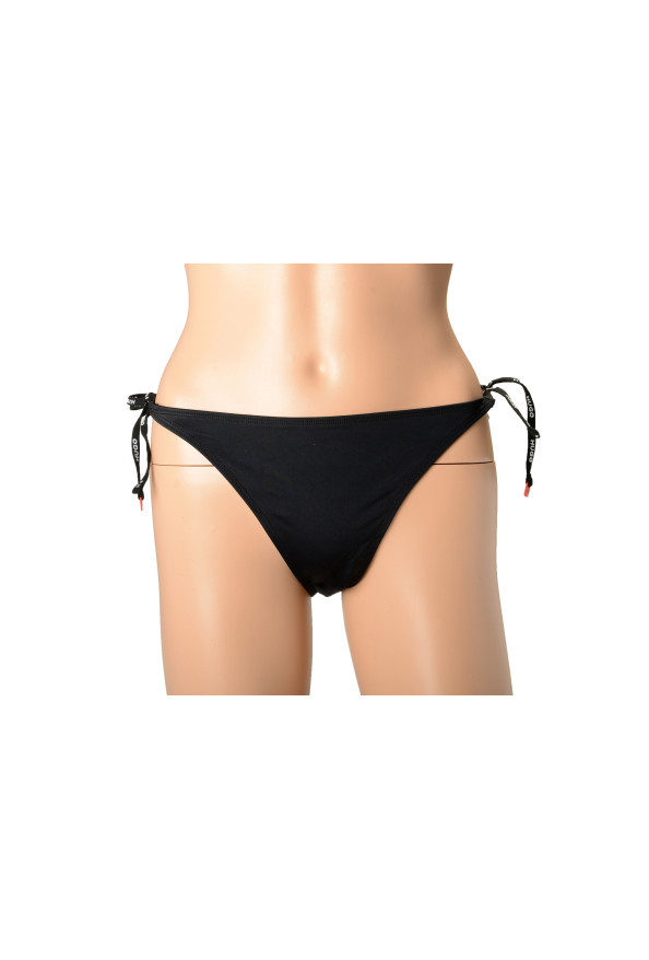 Hugo Boss Women's "Side Tie Pure" Black Swim Bikini Swimwear