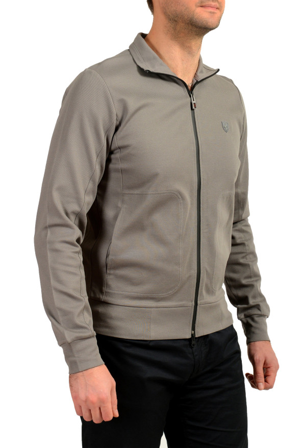 Scuderia Ferrari Men's Gray Full Zip Logo Track Jacket: Picture 2