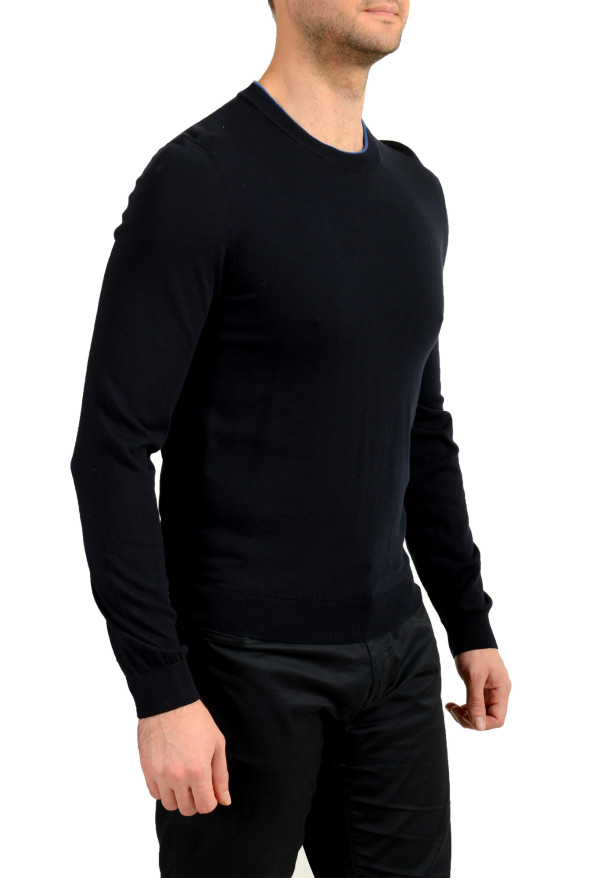 Hugo Boss "Fabello" Men's Navy Blue Crewneck Pullover Sweater: Picture 2