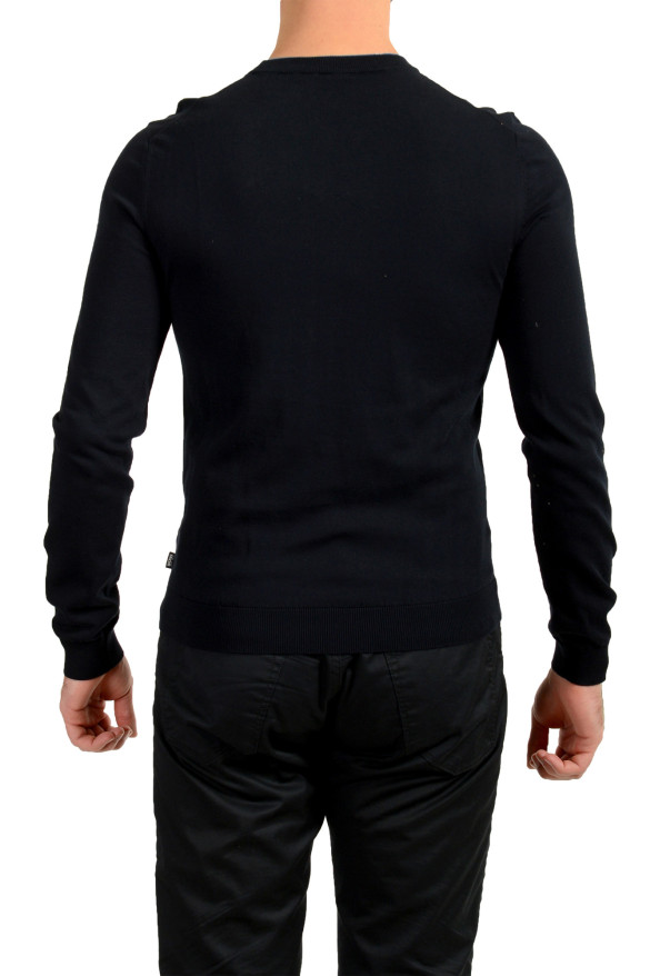 Hugo Boss "Fabello" Men's Navy Blue Crewneck Pullover Sweater: Picture 3