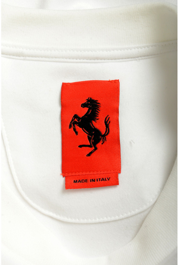 Scuderia Ferrari Men's Maranello Cube Transfer Interlock Sweatshirt : Picture 5