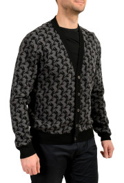 Scuderia Ferrari Fluid Cavallino Pixelated 100% Wool Cardigan Sweater: Picture 2