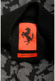 Scuderia Ferrari Fluid Cavallino Pixelated 100% Wool Cardigan Sweater: Picture 5