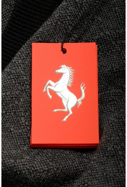 Scuderia Ferrari Fluid Cavallino Pixelated 100% Wool Cardigan Sweater: Picture 6