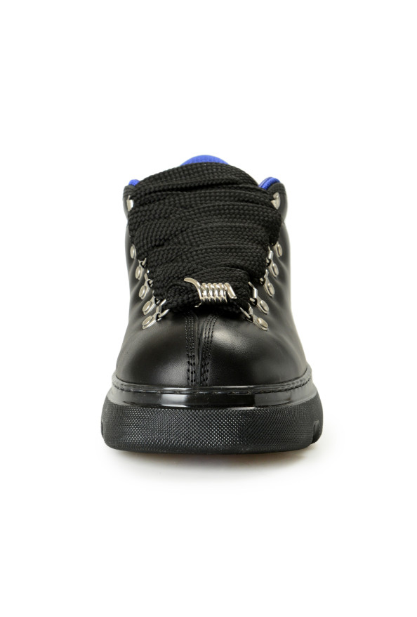 Burberry Men's "Trek Boot" Black Leather Hiking Boots Shoes : Picture 5