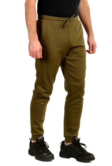 Hugo Boss Men' "Hadiko 2_99" Olive Green Track Sweat Pants : Picture 2