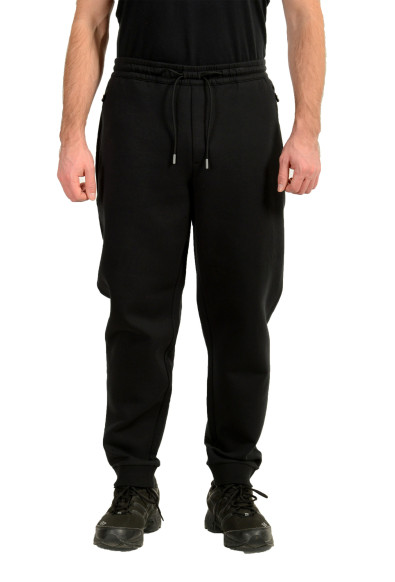 Hugo Boss Men' "Hover" Black Track Sweat Pants 