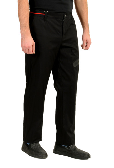 Scuderia Ferrari Men's Black Elastic Tape Chino Pants: Picture 2