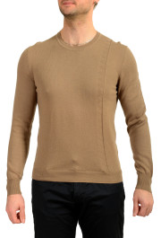 Malo Men's Brown Crewneck Pullover Sweater 
