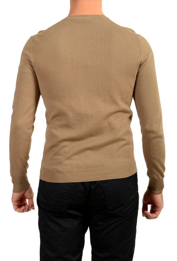 Malo Men's Brown Crewneck Pullover Sweater : Picture 3