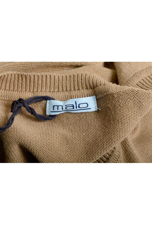 Malo Men's Brown Crewneck Pullover Sweater : Picture 6