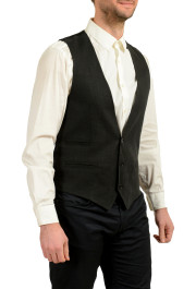 Dolce & Gabbana Men's Black Striped Button Up Vest : Picture 2